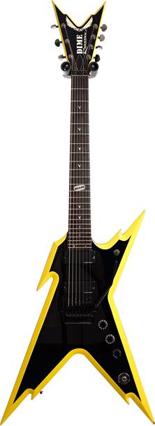 Dean Dime Razorback 7 Black with Yellow Bevel (Pre-Owned) #US07062832