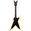 Dean Dime Razorback 7 Black with Yellow Bevel (Pre-Owned) #US07062832 Front View
