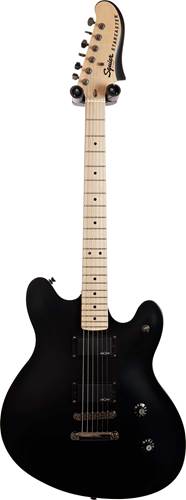 Squier Contemporary Active Starcaster Flat Black Maple Fingerboard 2019 (Pre-Owned) #nss2007006