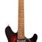 Music Man 2018 BFR Valentine 3 Tone Sunburst with Bound Maple Fingerboard Signed by Artist (Pre-Owned) #G86505 