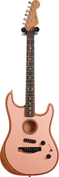 Fender 2021 FSR Limited Edition Acoustasonic Stratocaster Shell Pink (Pre-Owned) #US218764A