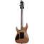 Schecter Omen Elite-6 FR Charcoal (Pre-Owned) #RO23020617 Back View