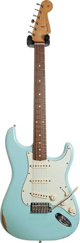 Fender 2022 Road Worn 60's Stratocaster Daphne Blue Pau Ferro Fingerboard (Pre-Owned) #MX23013177