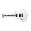 ESP 2019 E-II Eclipse Satin White Left Handed (Pre-Owned) #ES2151193 Front View