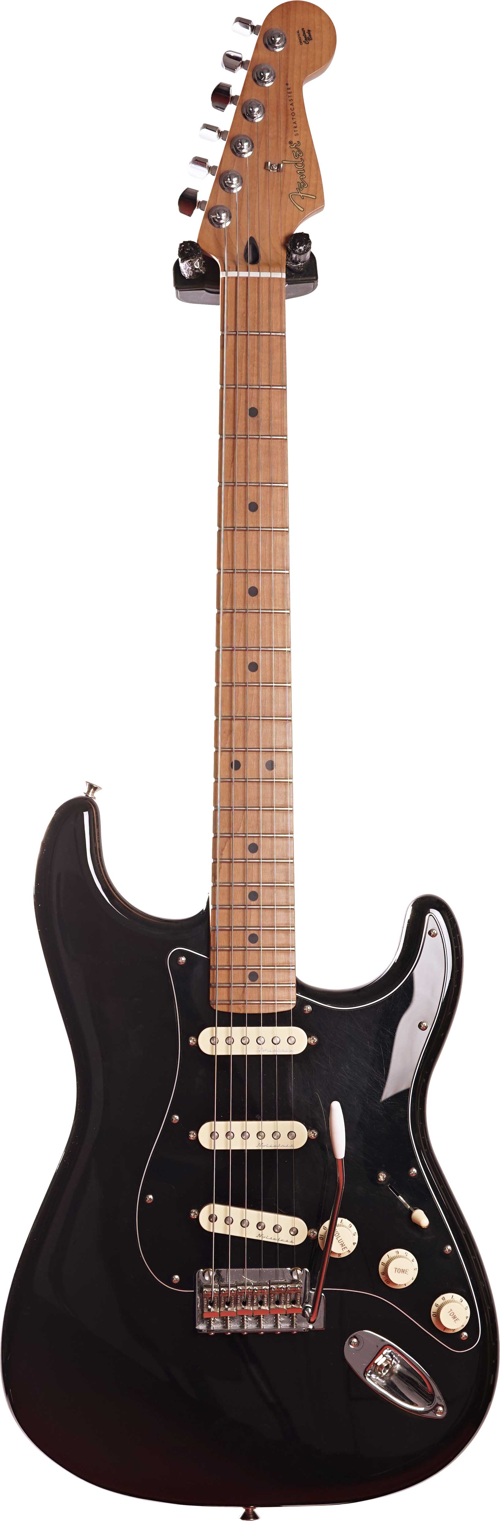 Fender 2022 Roasted Player Stratocaster Black guitarguitar