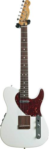 Fender 2010 Acoustasonic Telecaster Olympic White (Pre-Owned) #MX10057304