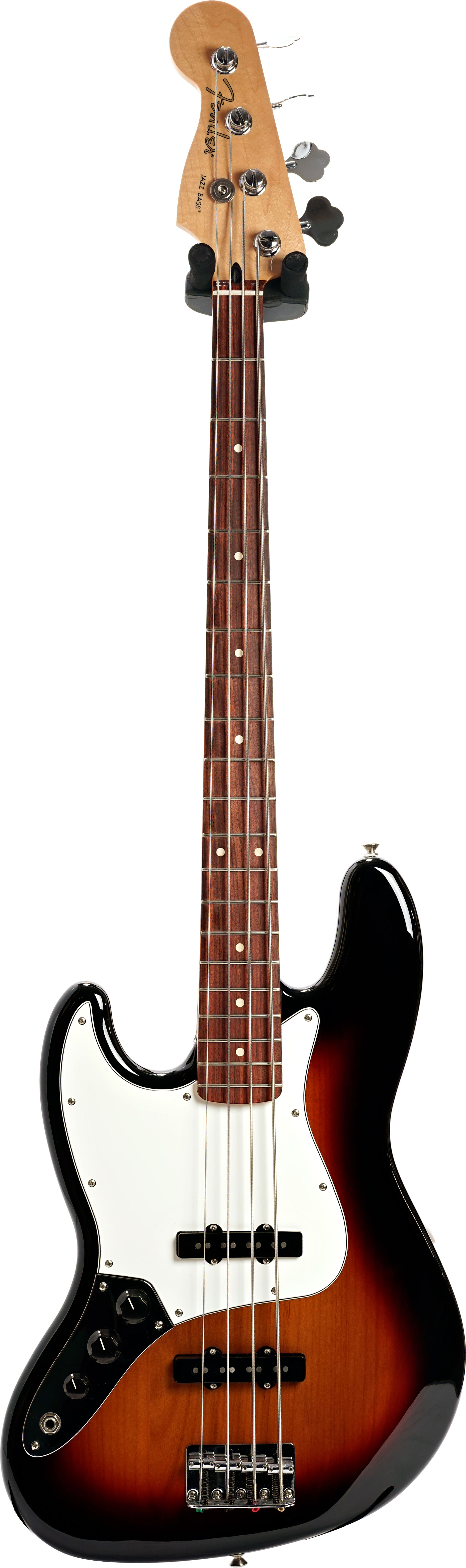 Fender 2019 Player Jazz Bass 3 Tone Sunburst Rosewood Fingerboard 