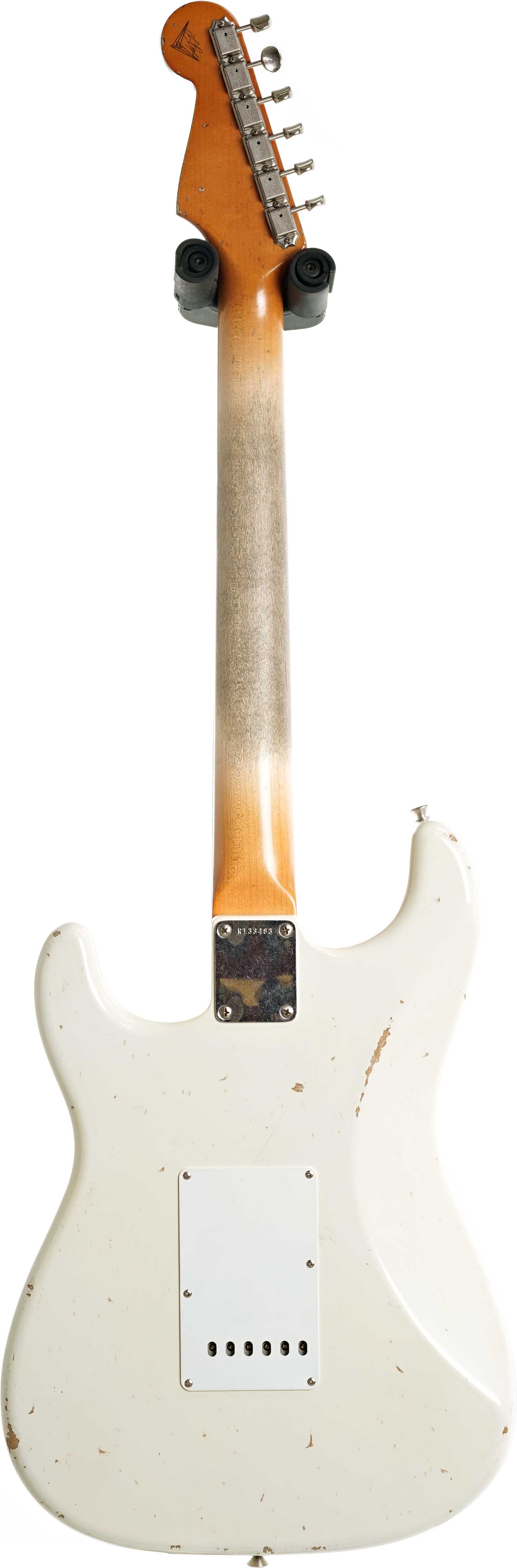 Fender Custom Shop 2023 64 Stratocaster Olympic White Rosewood 