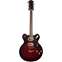 Gretsch G2622-P90 Streamliner Centre Block DC Claret Burst (Pre-Owned) #is210425154 Front View