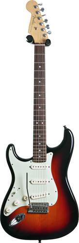 Fender 2011 American Deluxe Stratocaster Left Handed Rosewood Fingerboard 3 Tone Sunburst (Pre-Owned) #US10090210