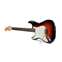 Fender 2011 American Deluxe Stratocaster Left Handed Rosewood Fingerboard 3 Tone Sunburst (Pre-Owned) #US10090210 Front View
