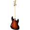 Fender 2016 American Pro Jazz Bass Left Handed Rosewood Fingerboard 3 Tone Sunburst (Pre-Owned) #US16055437 Back View