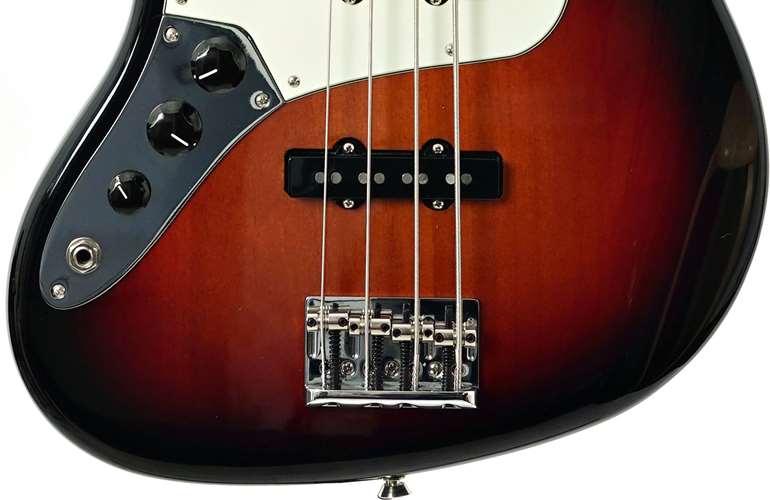 Fender 2016 American Pro Jazz Bass Left Handed Rosewood Fingerboard 3 Tone Sunburst (Pre-Owned) #US16055437 Fender 2016 American Pro Jazz Bass Left Handed Rosewood Fingerboard 3 Tone Sunburst (Pre-Owned) #US16055437