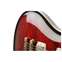 PRS 2016 McCarty 594 Fire Red Burst 10 Top (Pre-Owned) #234294 Front View