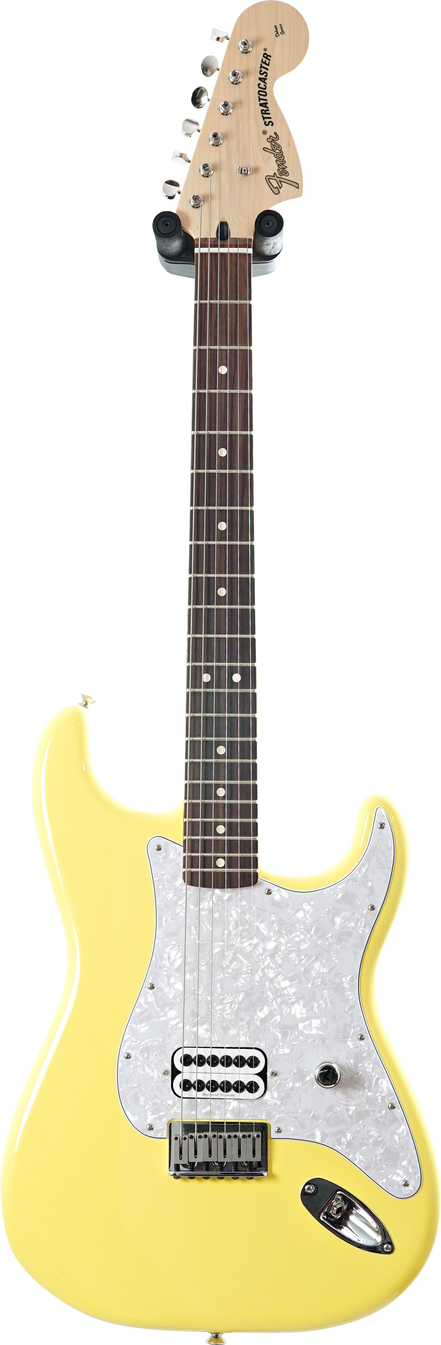 Fender 2023 Tom Delonge Stratocaster Graffiti Yellow Rosewood Fingerboard (Pre-Owned) #MX23055578