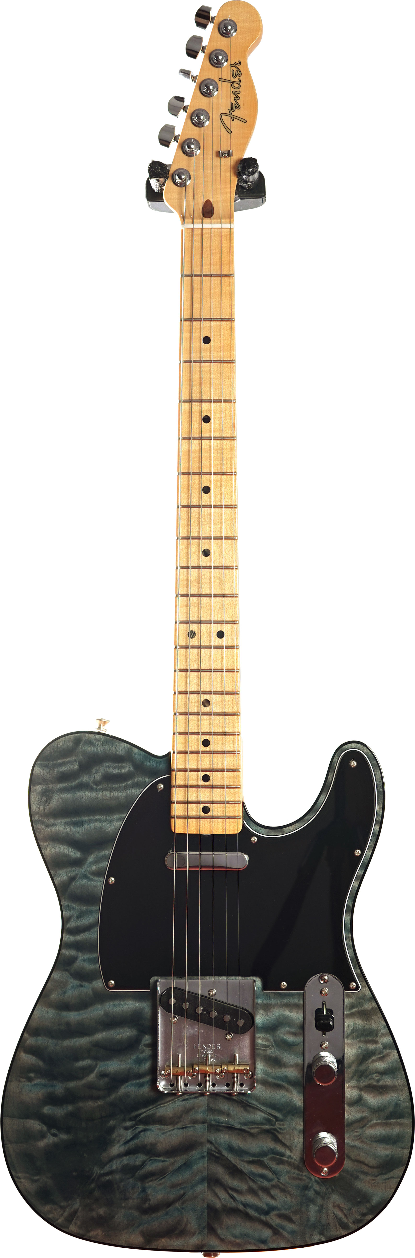 Fender 2019 Rarities Quilt Maple Top Telecaster Maple Neck Blue Cloud (Pre-Owned) #LE07825