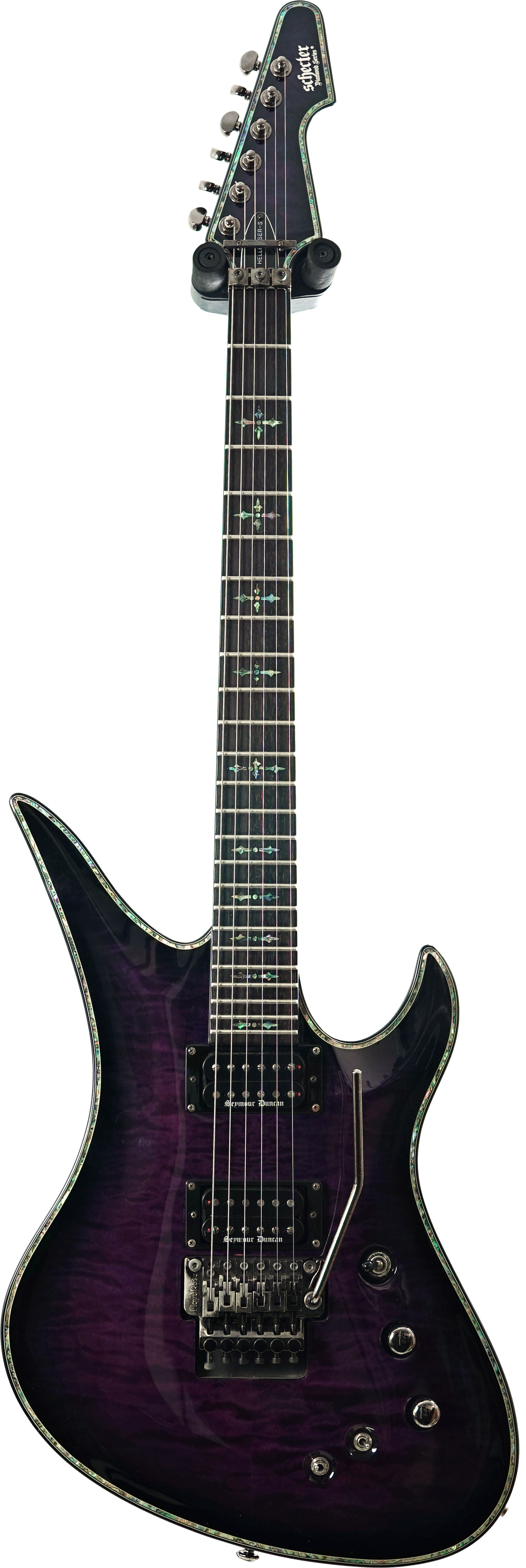 Schecter Hellraiser Avenger Trans Purple Burst (Pre-Owned) #W13090865