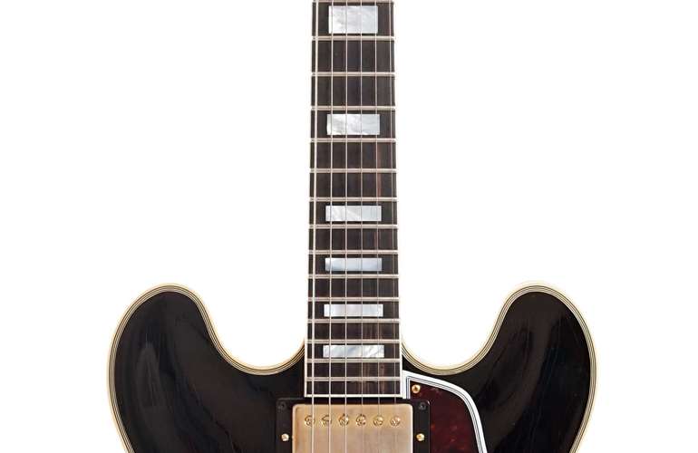 Gibson Custom Shop Murphy Lab 1959 ES-355 Reissue Stop Bar Ultra Light Aged Ebony (Pre-Owned) #a921295 Gibson Custom Shop Murphy Lab 1959 ES-355 Reissue Stop Bar Ultra Light Aged Ebony (Pre-Owned) #a921295