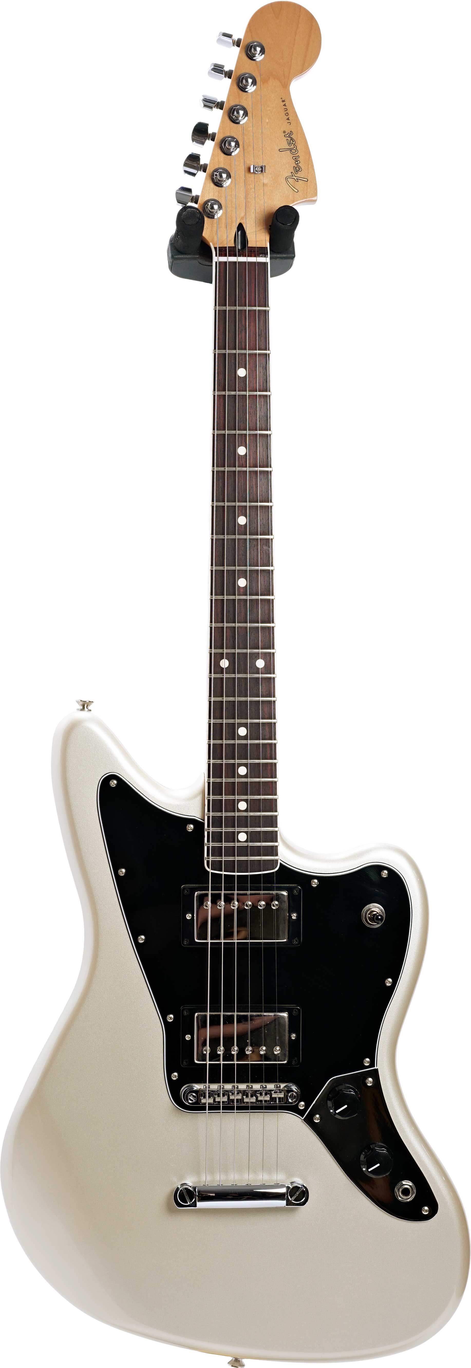 Fender 2013 FSR Blacktop Jaguar HH Blizzard Pearl (Pre-Owned) #MX11249548