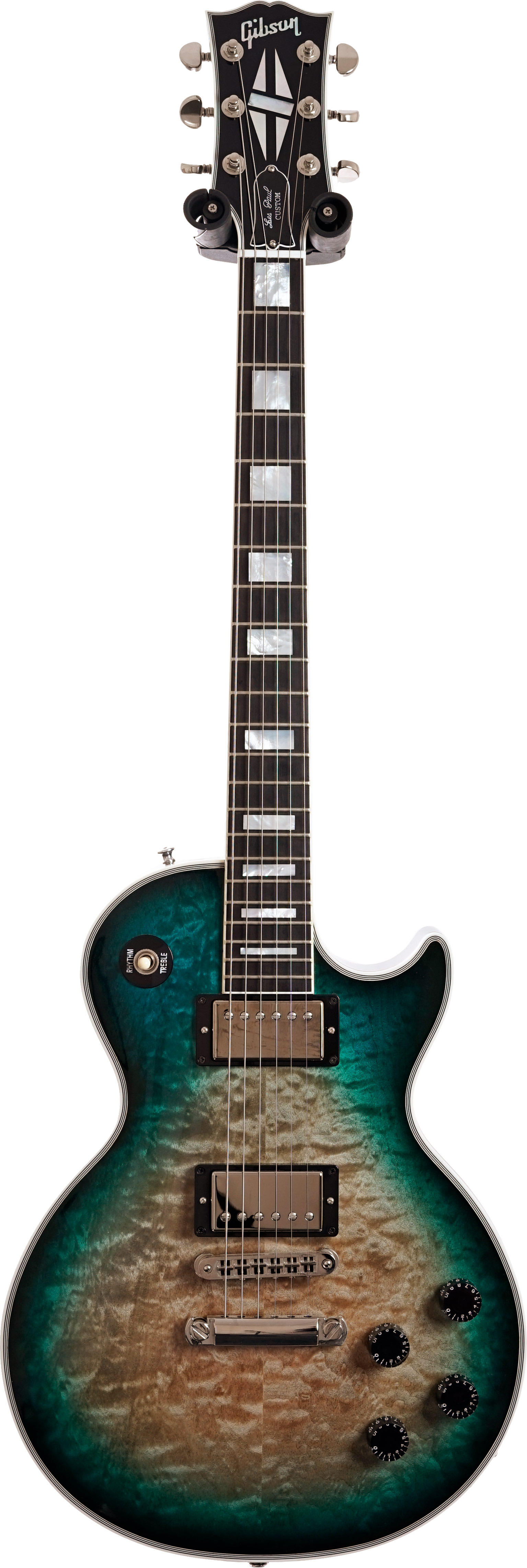 Gibson Custom Shop Handpicked Les Paul Custom Quicksilver 3A Quilt Top Ebony Fingerboard (Pre-Owned) #CS900033