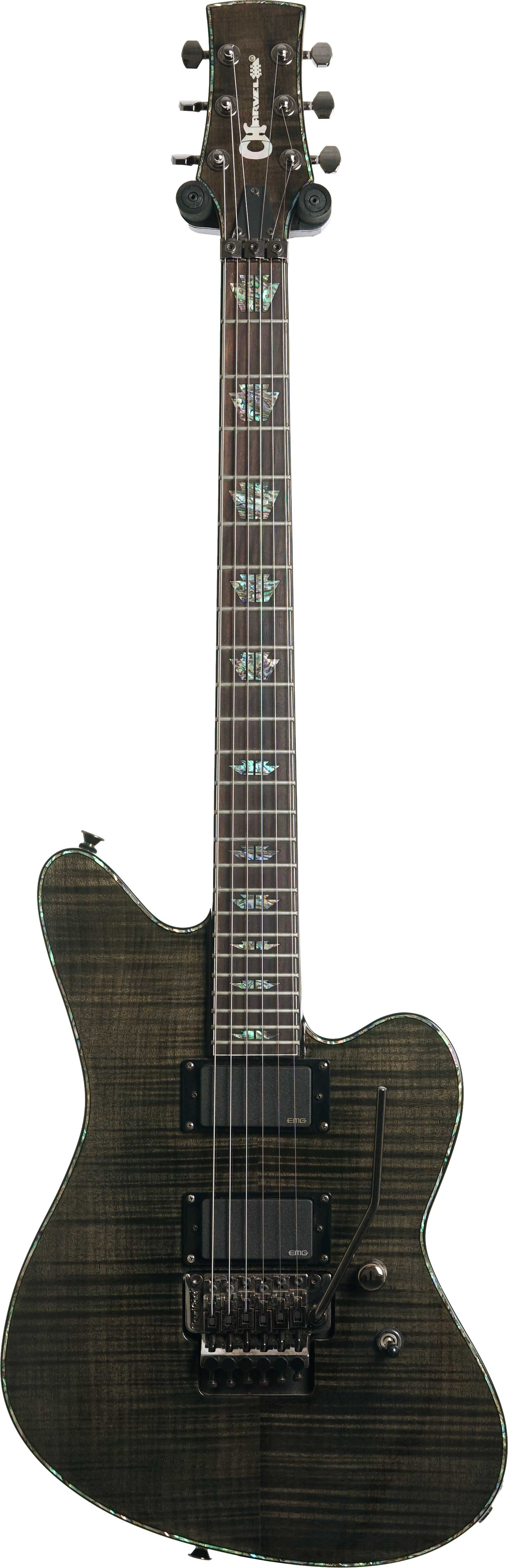 Charvel Desolation Skatecaster SK-1 FR Trans Black (Pre-Owned) #CJC1113262  | guitarguitar