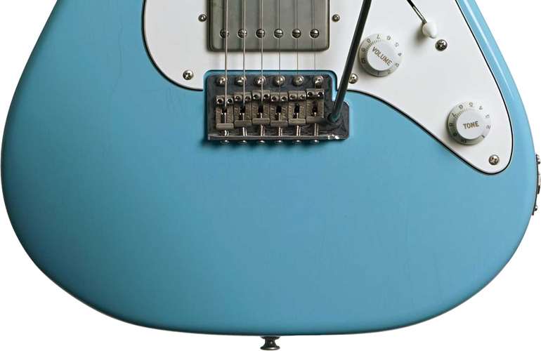 Patrick James Eggle 96 Daphne Blue HSS Maple Fingerboard (Pre-Owned) #30643 Patrick James Eggle 96 Daphne Blue HSS Maple Fingerboard (Pre-Owned) #30643