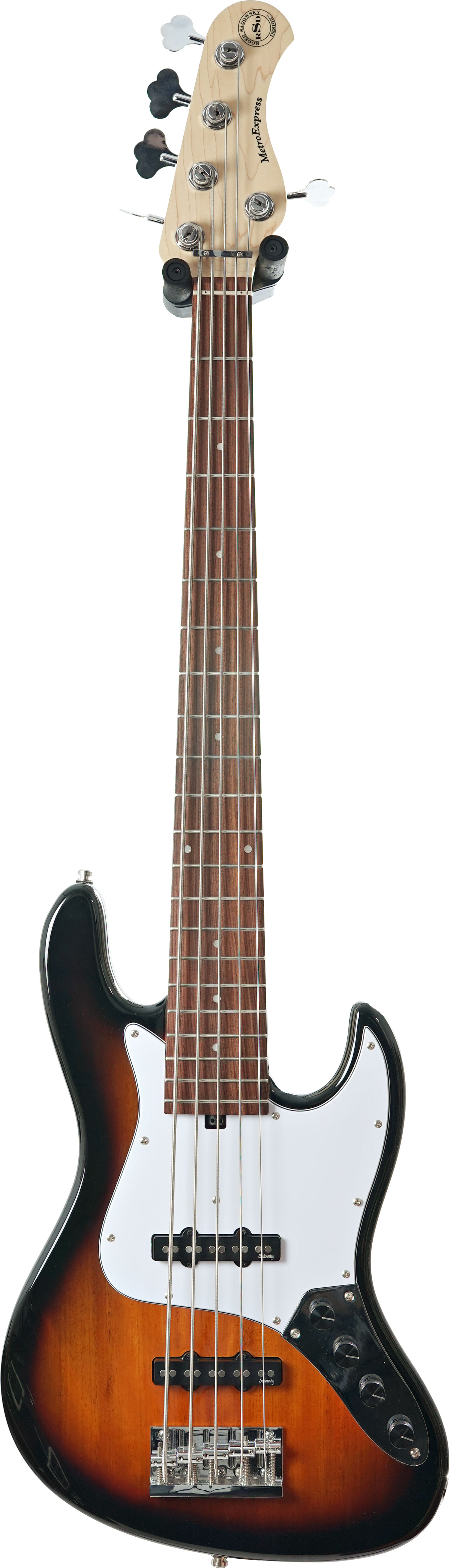 Sadowsky Metro Express Standard JJ 5 String Morado Tobacco Burst Rosewood Fingerboard (Pre-Owned) #00414321