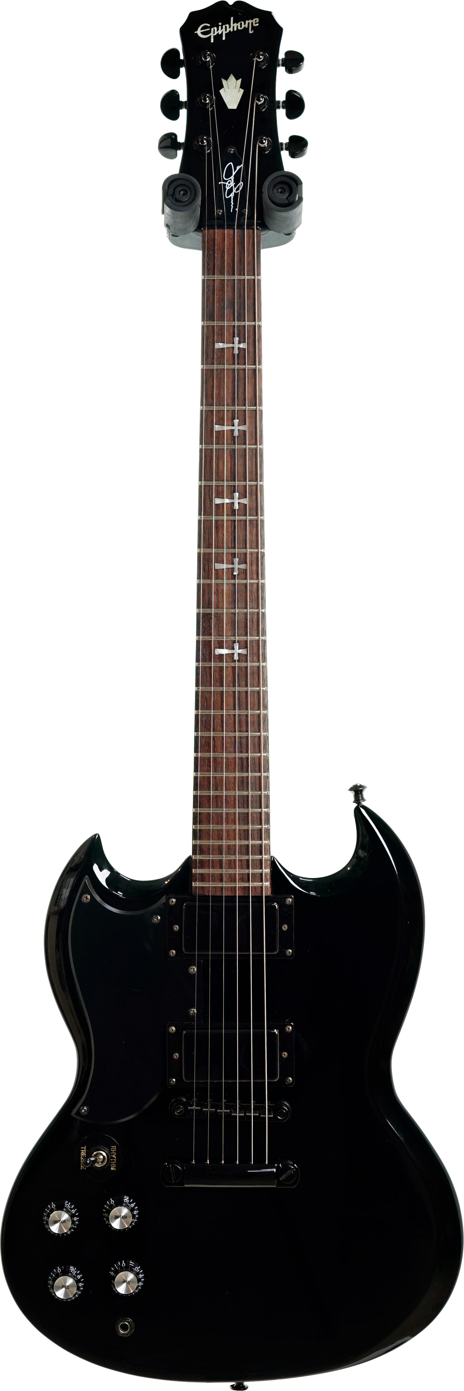 Epiphone 2004 Tony Iommi G400 Ebony Left Handed (Pre-Owned) #U04010845