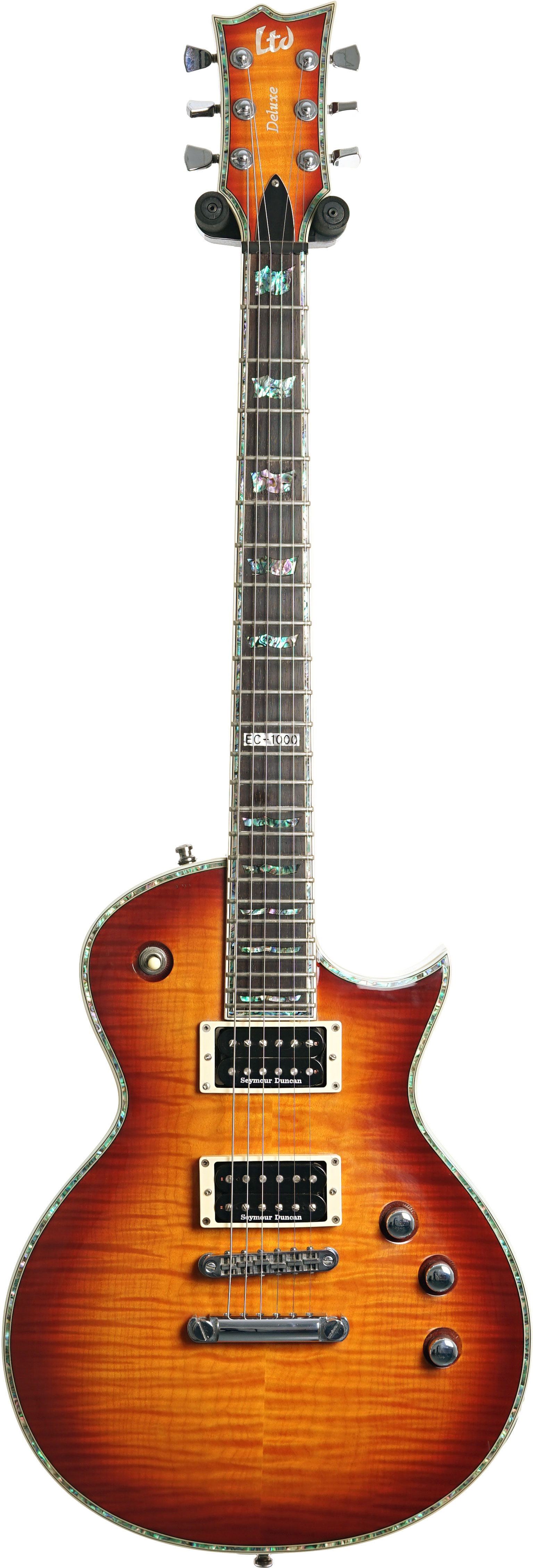 【入手困難】LTD EC-1000FM Amber Sunburst ESP LTD EC1000 Deluxe Amber Sunburst (Pre-Owned) #R0810769