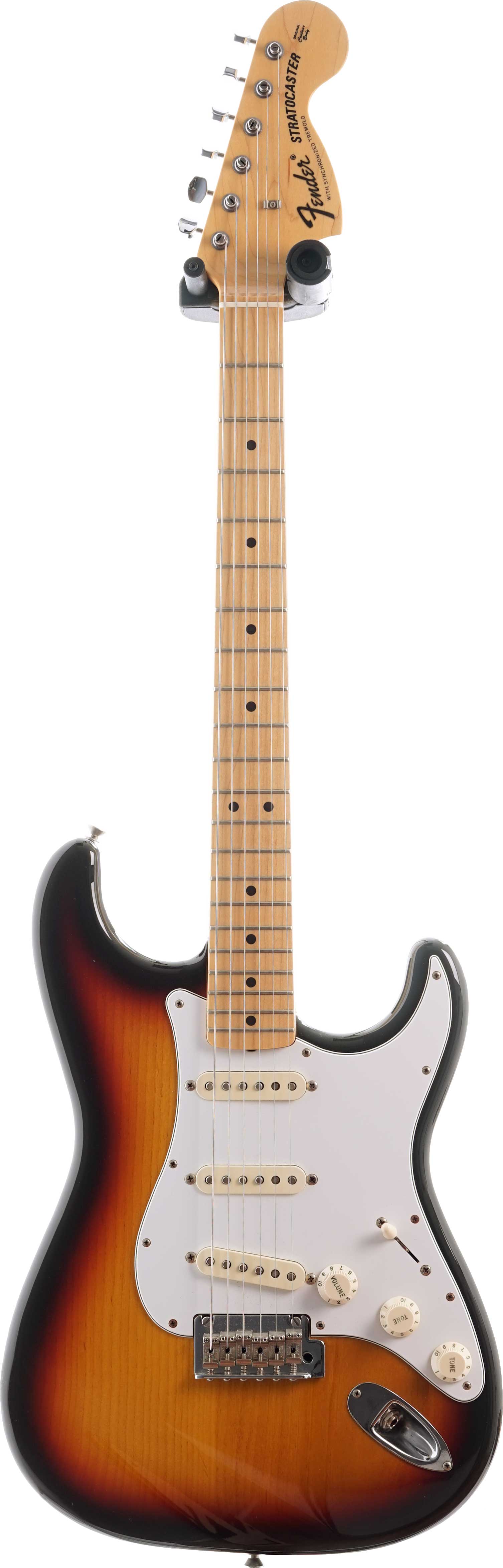 Fender 2019 Hybrid '68 Stratocaster 3 Tone Sunburst Maple Fingerboard (Pre-Owned) #JD19019343