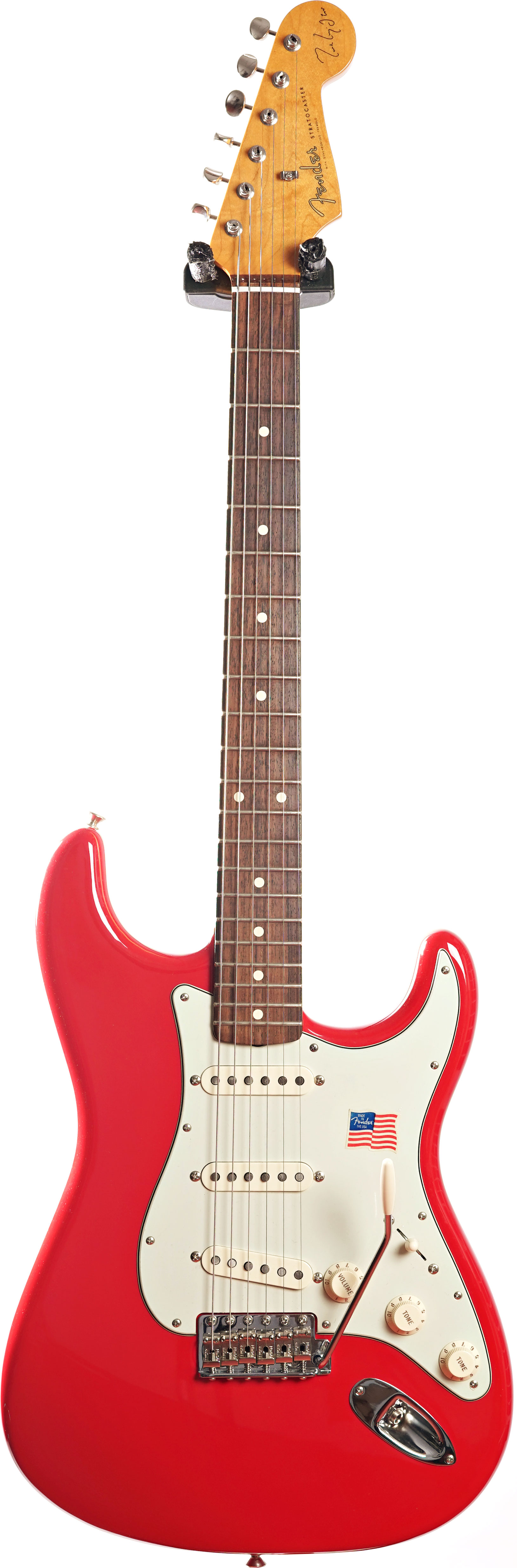 Fender 2013 Mark Knopfler Artist Series Stratocaster Rosewood Fingerboard Hot Rod Red (Pre-Owned) #SE11341