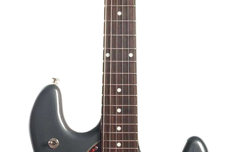 Music Man 2018 Stingray Guitar Charcoal Frost (Pre-Owned) #G85968 Music Man 2018 Stingray Guitar Charcoal Frost (Pre-Owned) #G85968