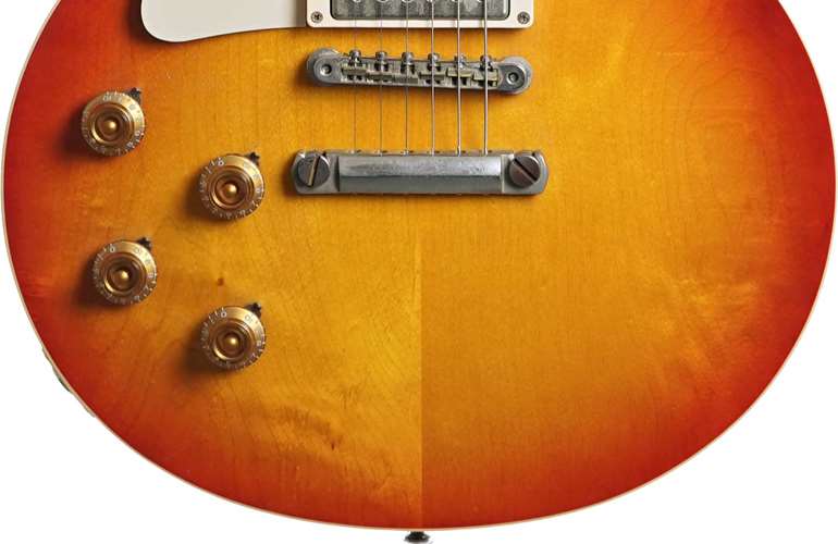 Gibson Custom Shop 1958 Les Paul Plain Top Washed Cherry Left Handed (Pre-Owned) #821962 Gibson Custom Shop 1958 Les Paul Plain Top Washed Cherry Left Handed (Pre-Owned) #821962