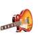 Gibson Custom Shop 1958 Les Paul Plain Top Washed Cherry Left Handed (Pre-Owned) #821962 Front View