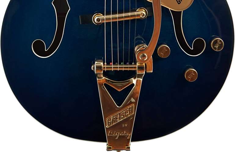 Gretsch 1995 G6120 Blue Sunburst (Pre-Owned) #9512120-1436 Gretsch 1995 G6120 Blue Sunburst (Pre-Owned) #9512120-1436