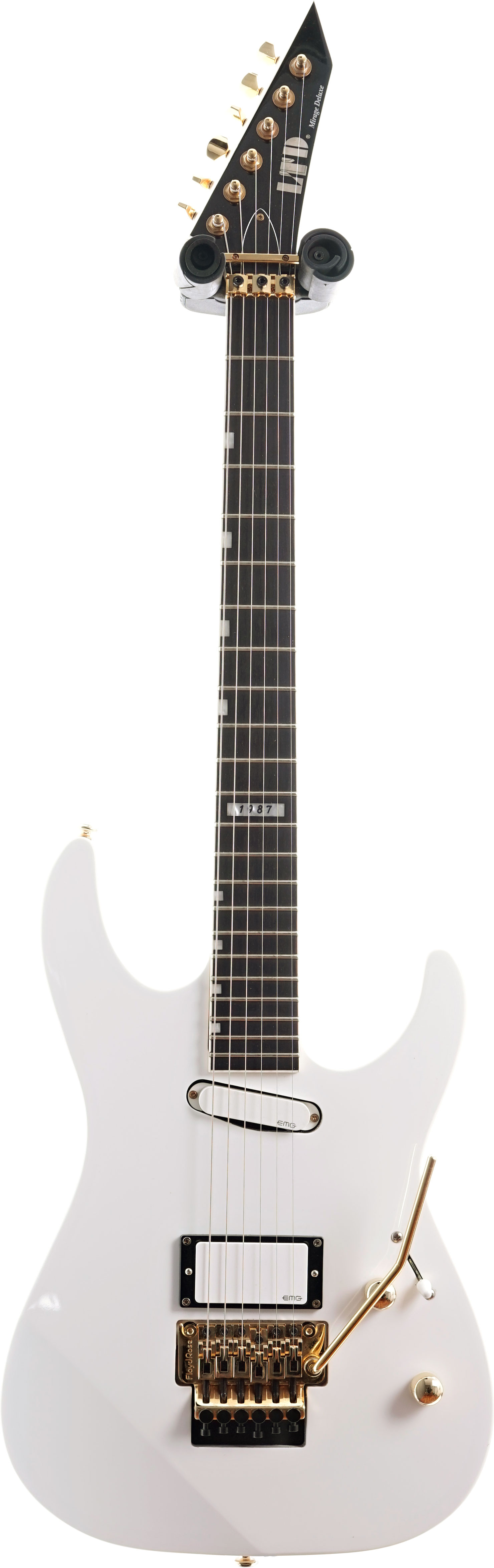ESP LTD 2022 Mirage 87 Series Deluxe Snow White (Pre-Owned) #IW22030067