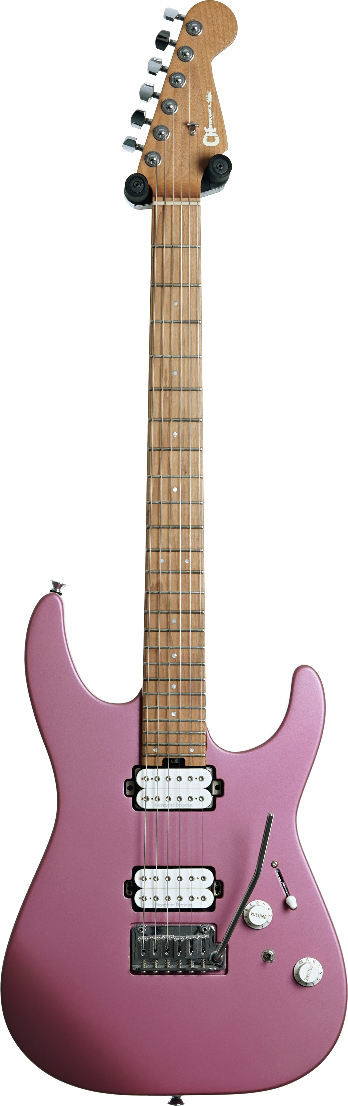 Charvel 2021 Pro Mod DK24 HH Satin Burgundy Mist (Pre-Owned) #MC20508406