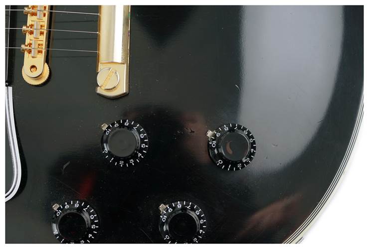 Gibson Custom Shop 1957 Les Paul Custom 2 Pickup VOS Ebony Left Handed (Pre-Owned) #71638 Gibson Custom Shop 1957 Les Paul Custom 2 Pickup VOS Ebony Left Handed (Pre-Owned) #71638
