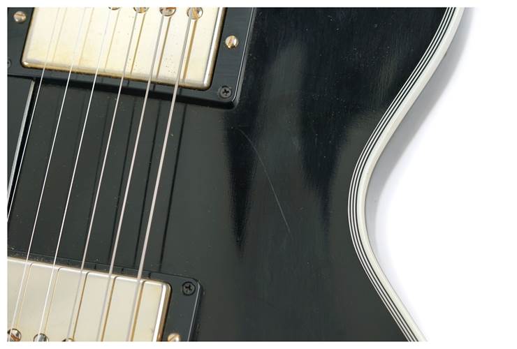 Gibson Custom Shop 1957 Les Paul Custom 2 Pickup VOS Ebony Left Handed (Pre-Owned) #71638 Gibson Custom Shop 1957 Les Paul Custom 2 Pickup VOS Ebony Left Handed (Pre-Owned) #71638