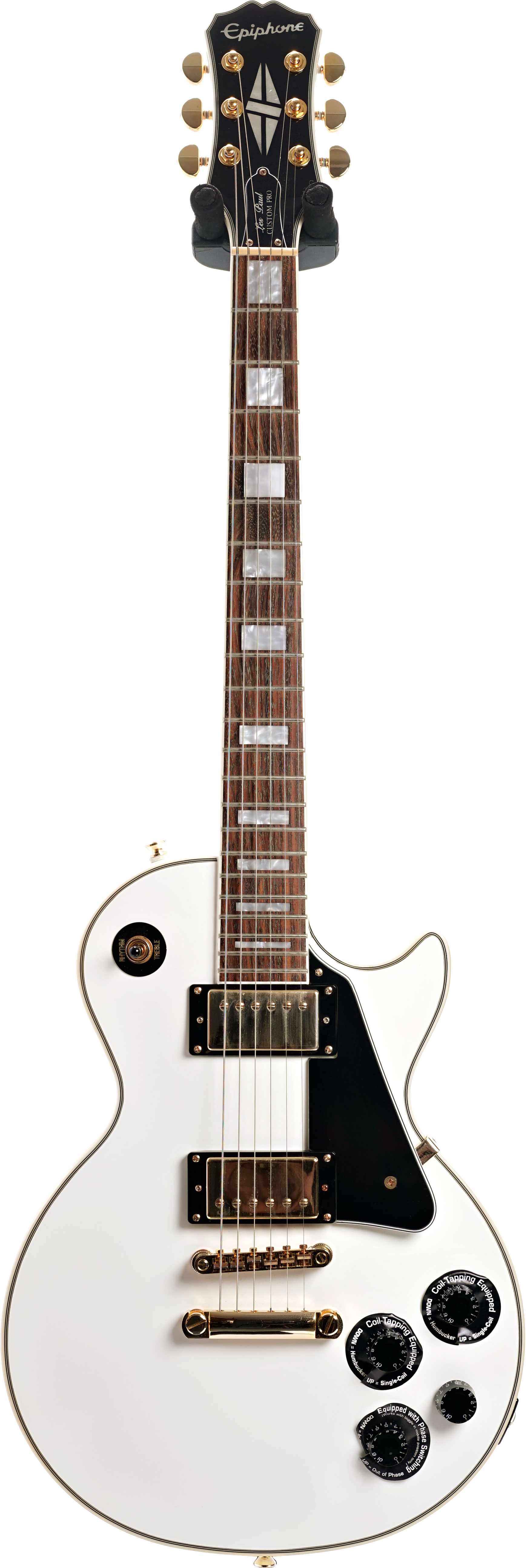 美品　Epiphone Les Paul Custom Pro 2016 Epiphone Les Paul Custom Pro AWH 2016年製（中古/送料無料