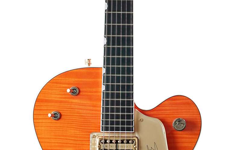 Gretsch 6120TM Flame Maple Orange Stain (Pre-Owned) #JT11072704 Gretsch 6120TM Flame Maple Orange Stain (Pre-Owned) #JT11072704
