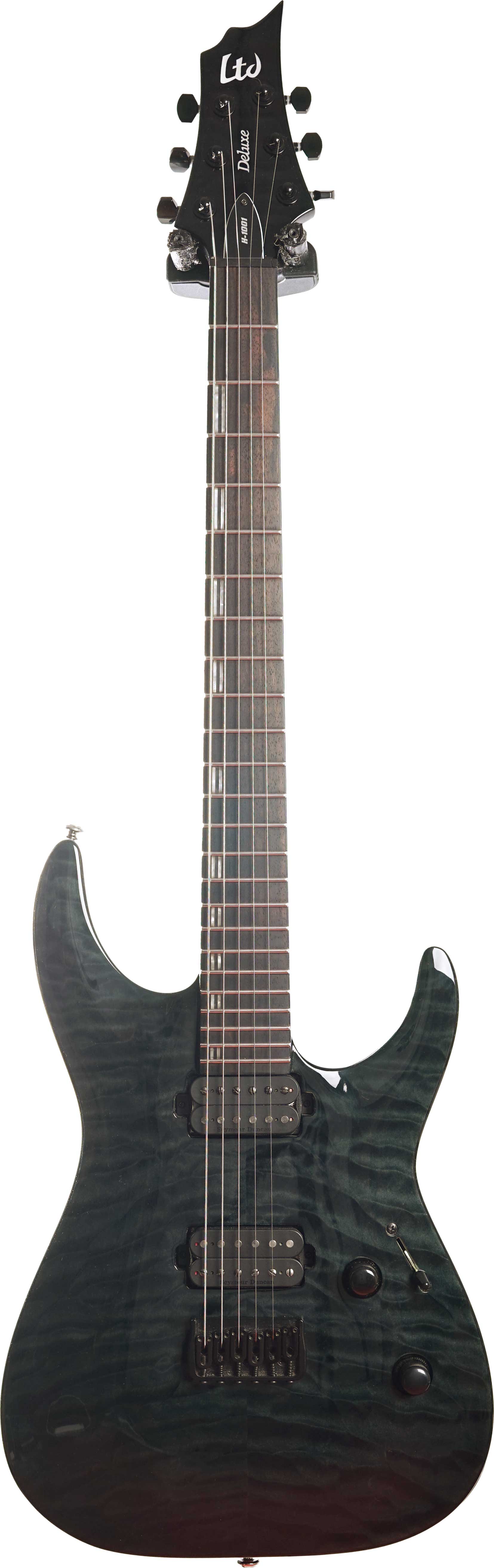 ESP LTD H-1001 Deluxe See Thru Black (Pre-Owned) #IW21091217