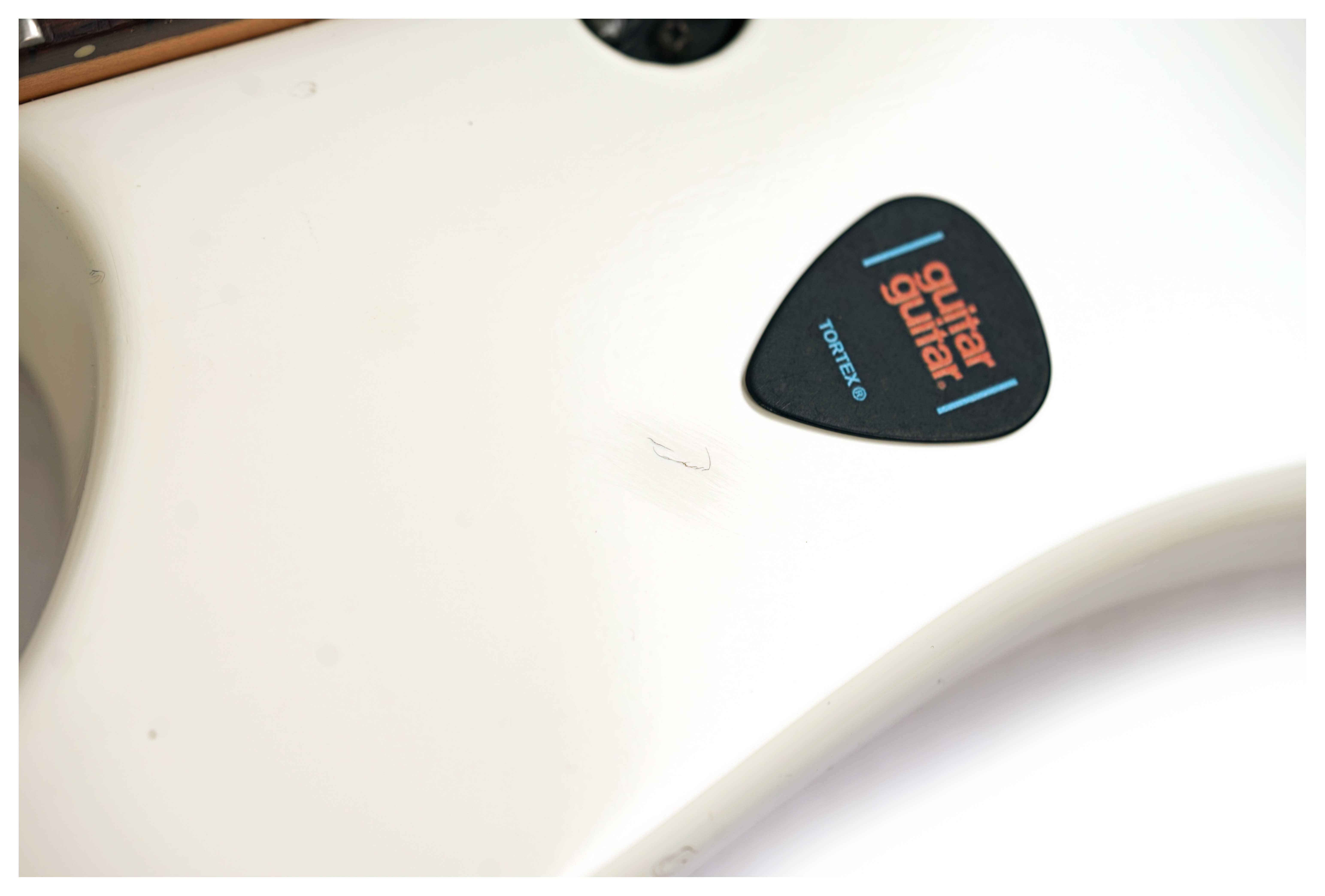 Fernandes STJ-80BT Buck Tick Hisashi Imai Signature White (Pre-Owned)