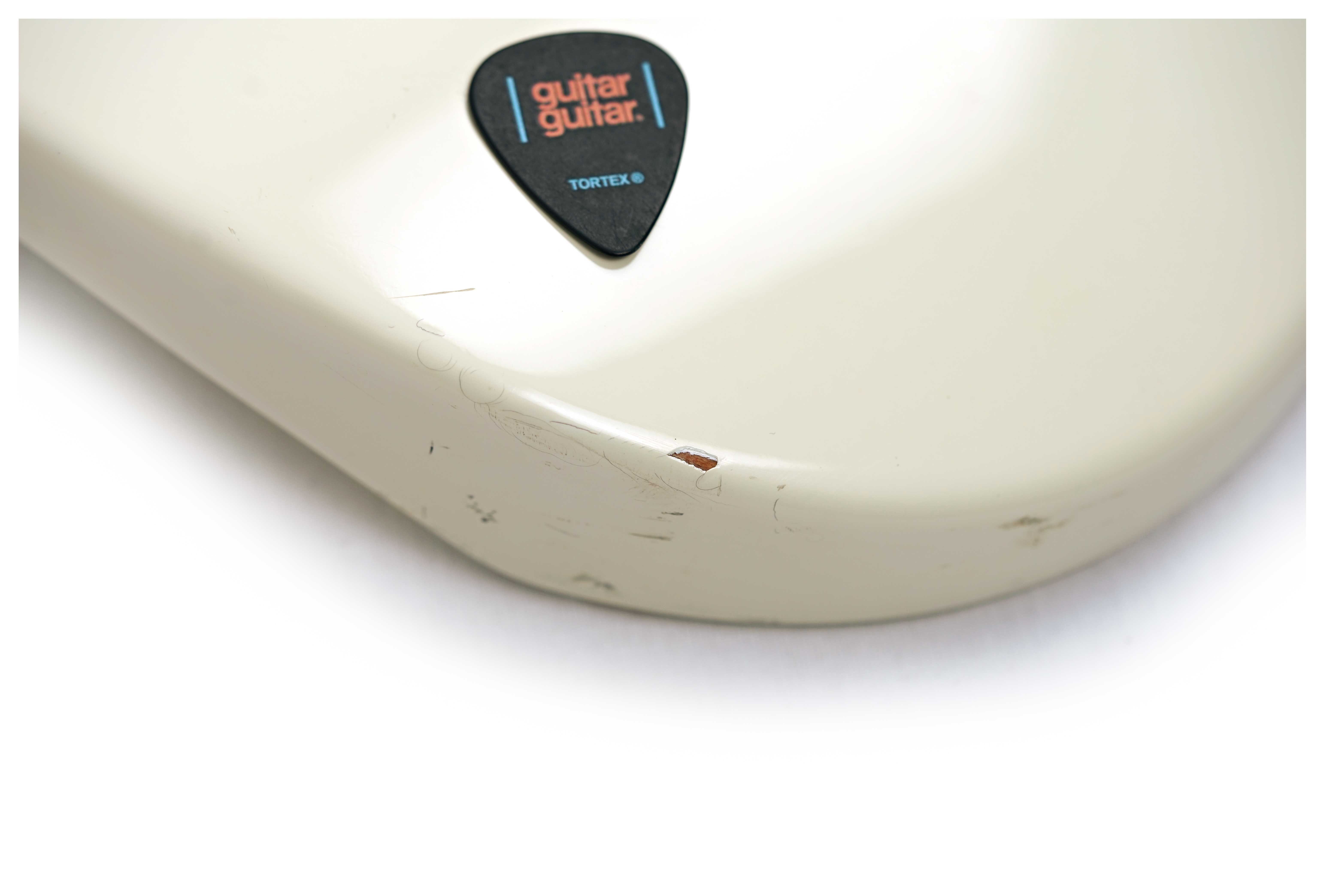Fernandes STJ-80BT Buck Tick Hisashi Imai Signature White (Pre-Owned)