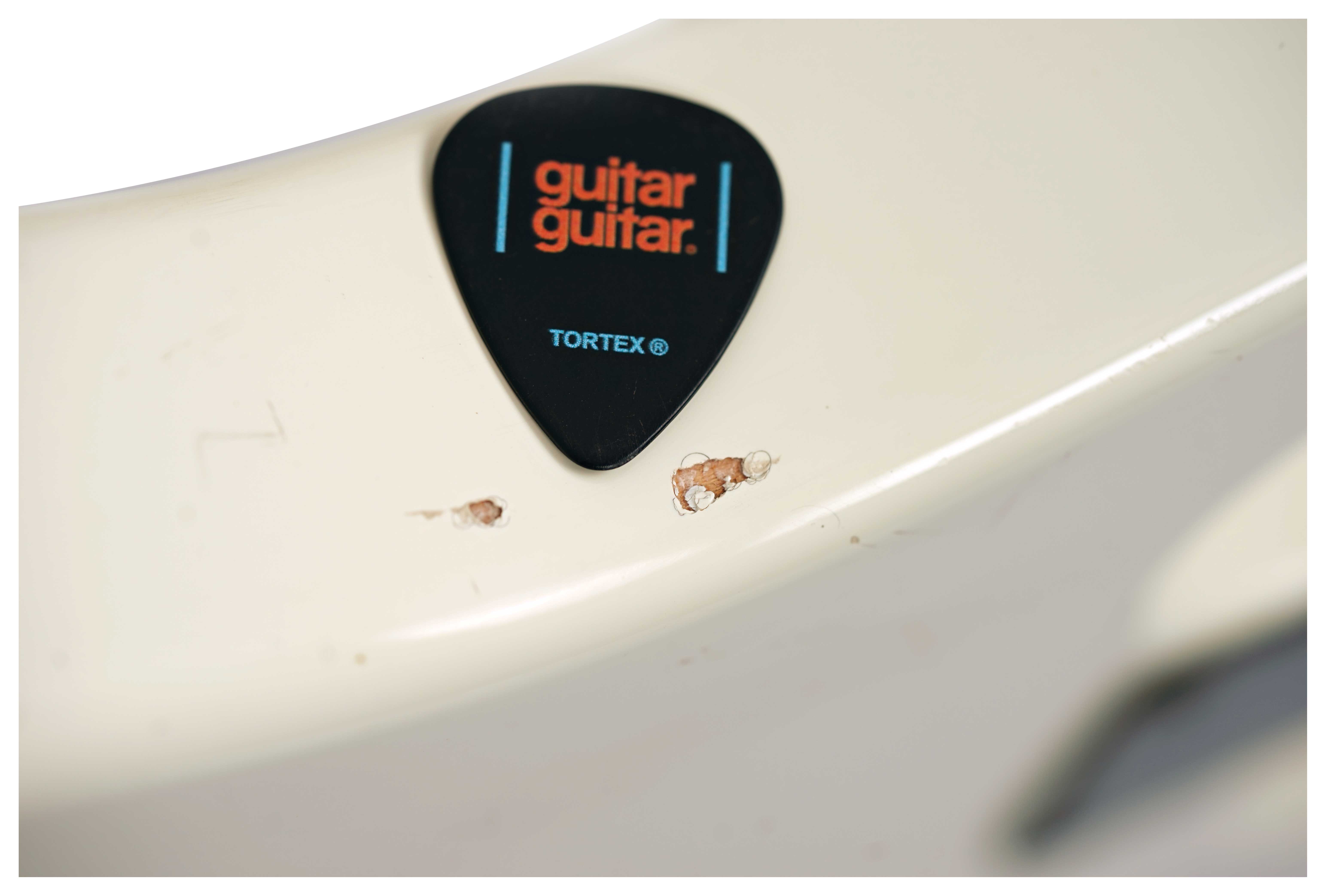 Fernandes STJ-80BT Buck Tick Hisashi Imai Signature White (Pre-Owned)
