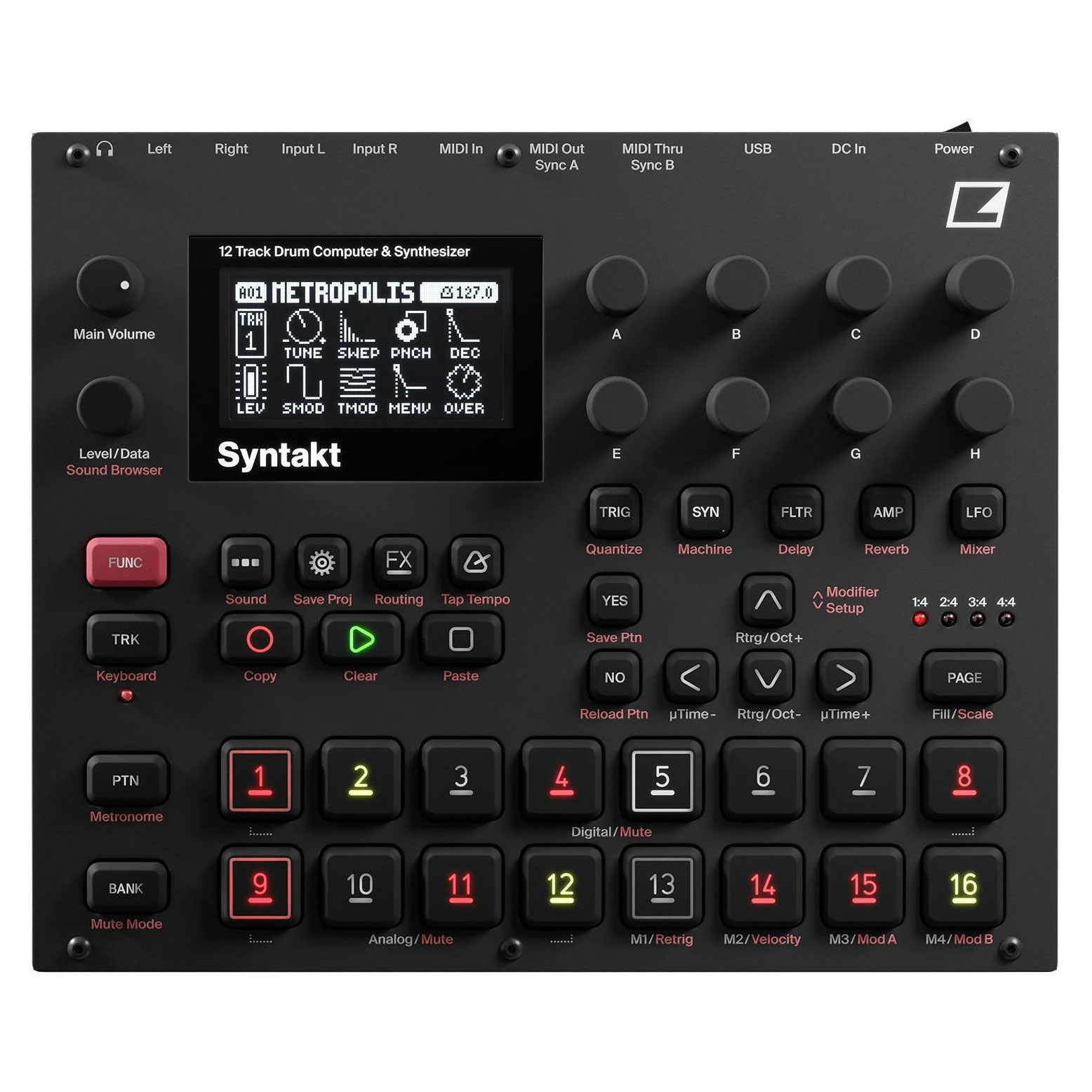 Elektron Syntakt (Pre-Owned) #A3E2349E3025-74