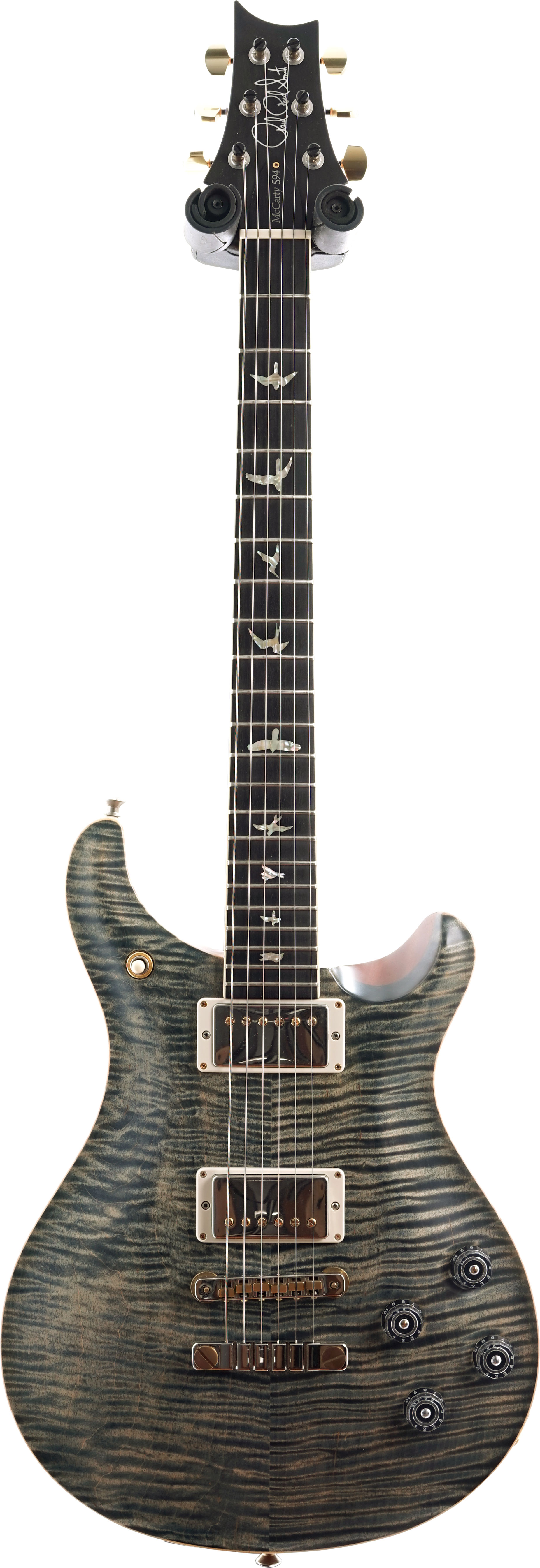 PRS 2017 Limited Edition Wood Library McCarty 594 Satin Whale Blue 10 Top Pattern Vintage Ebony Fingerboard (Pre-Owned) #17246148
