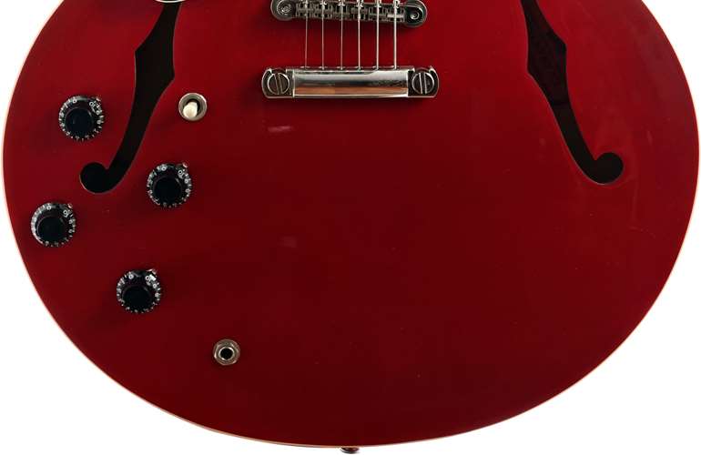Gibson 2008 ES-335 Plain Dot Left Handed Cherry (Pre-Owned) #00088725 Gibson 2008 ES-335 Plain Dot Left Handed Cherry (Pre-Owned) #00088725