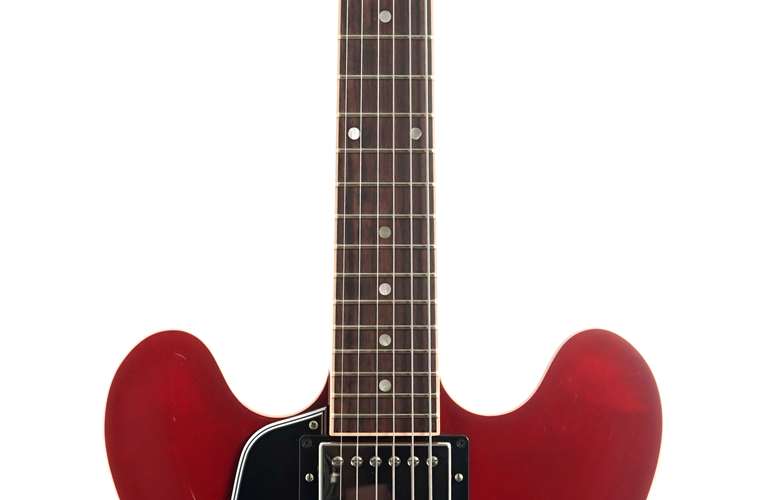 Gibson 2008 ES-335 Plain Dot Left Handed Cherry (Pre-Owned) #00088725 Gibson 2008 ES-335 Plain Dot Left Handed Cherry (Pre-Owned) #00088725