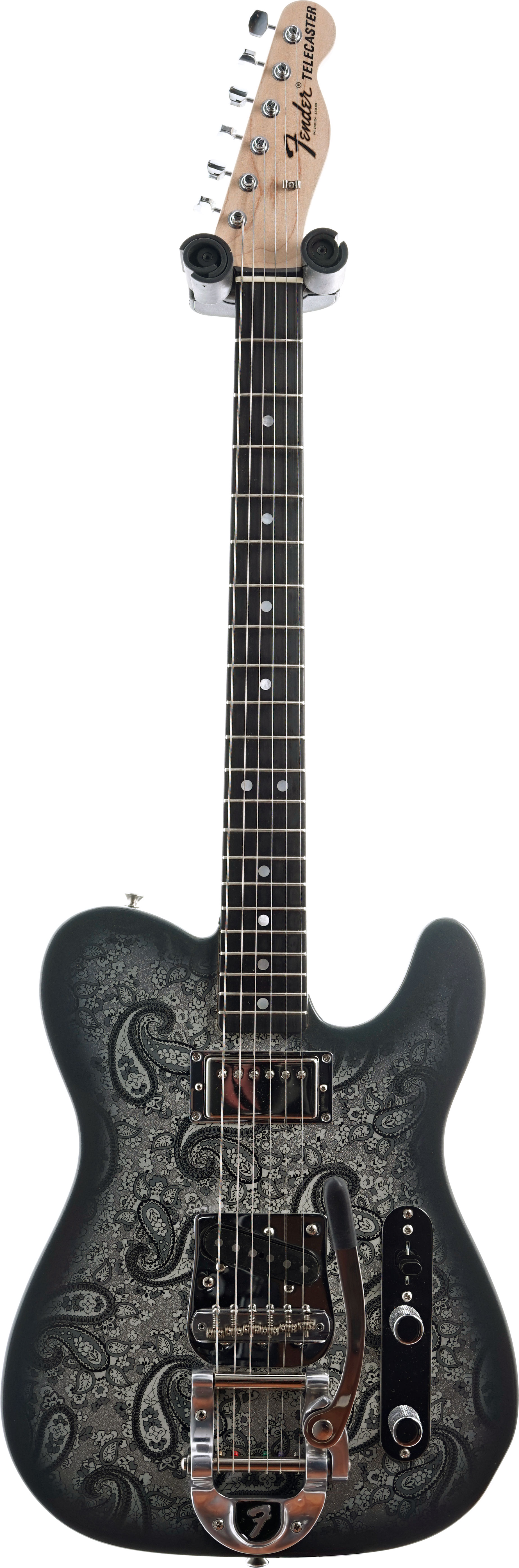 Fender Custom Shop 2015 67 Telecaster NOS Black Paisley Masterbuilt by Dennis Galuszka (Pre-Owned) #R74524